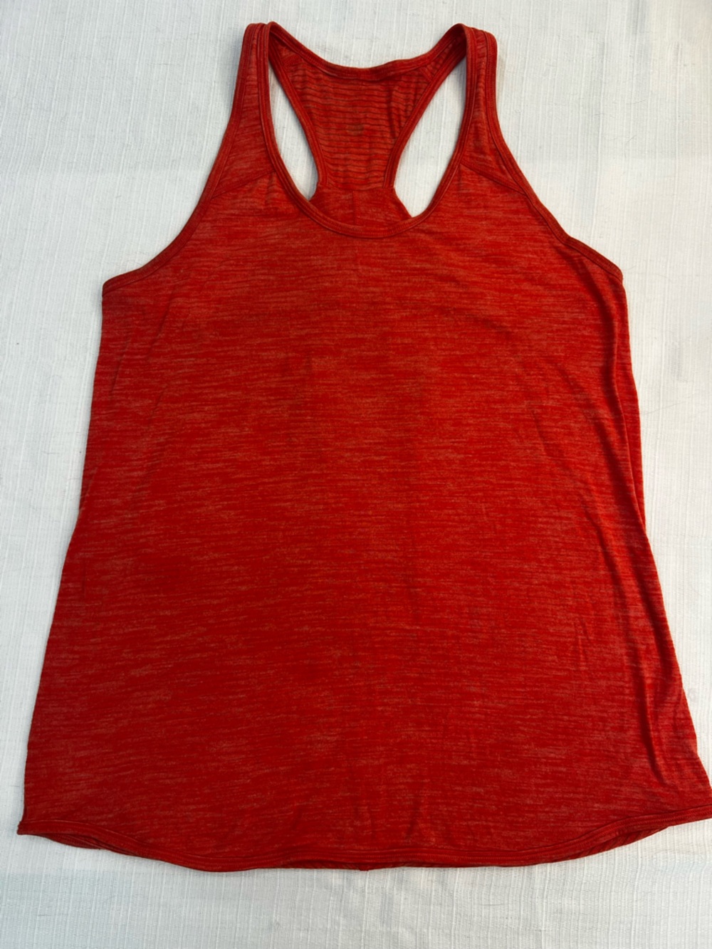 lululemon athletica Red Tank Top